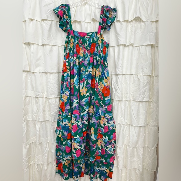 Floral tiered dress - Picture 3 of 5
